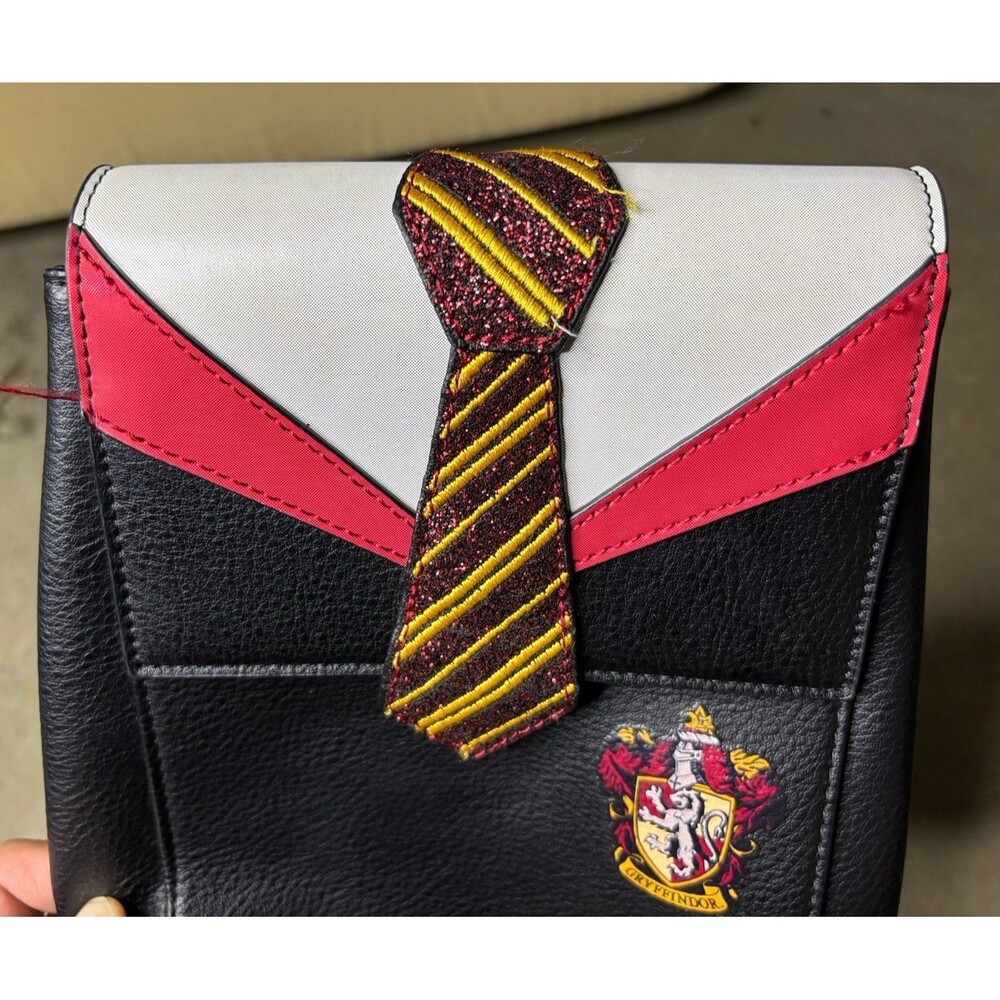 Danielle Nicole Harry Potter Gryffindor Faux Leather Uniform Mini Backpack - Picture 10 of 12